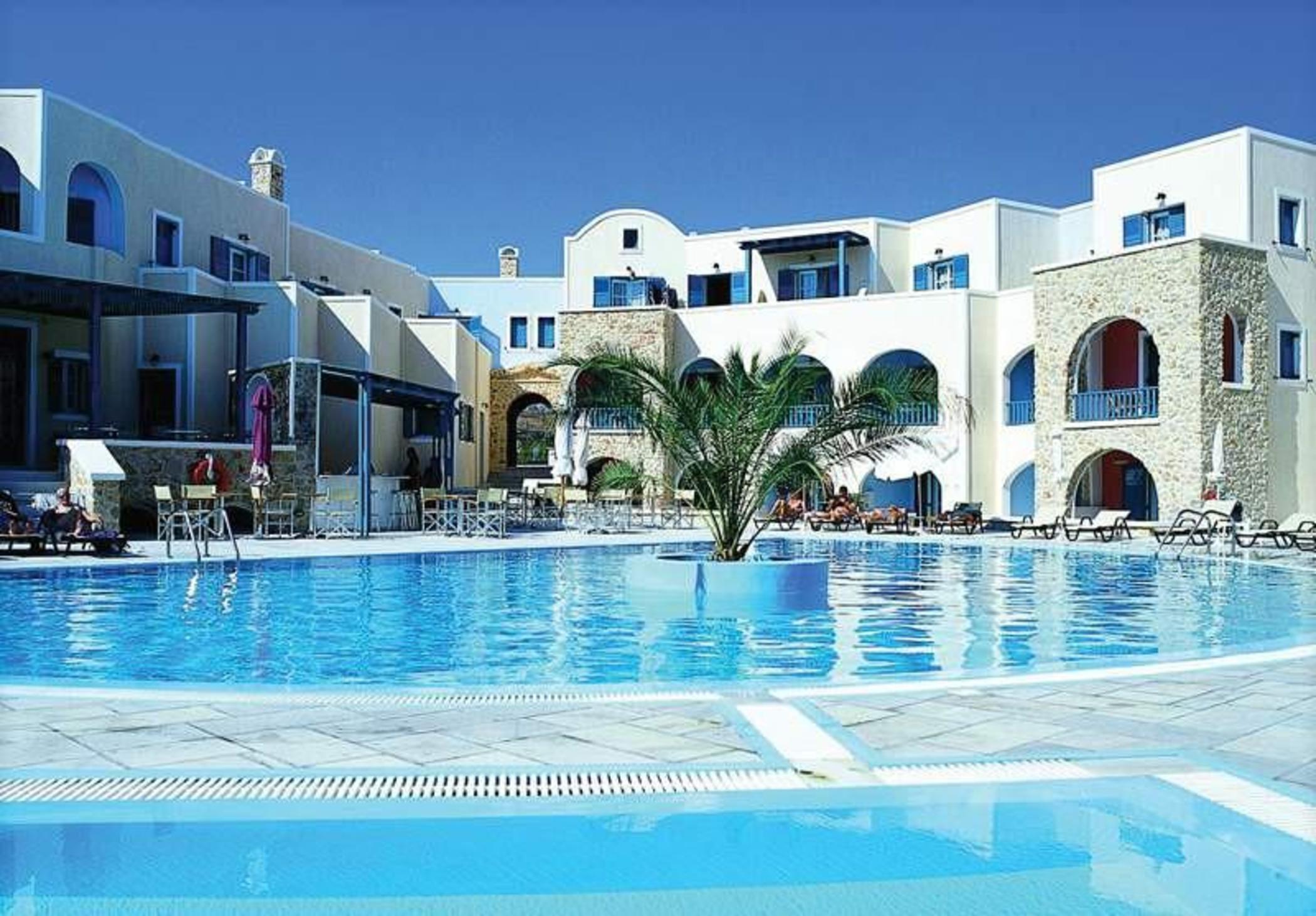 Aegean Plaza Hotel Kamári Екстериор снимка