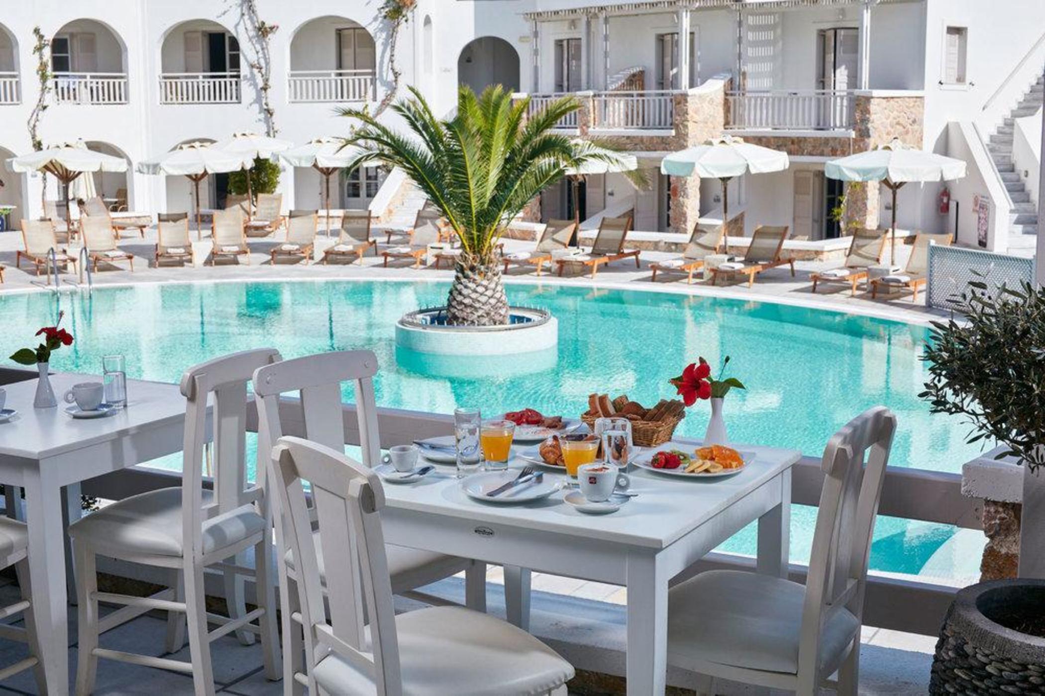 Aegean Plaza Hotel Kamári Екстериор снимка