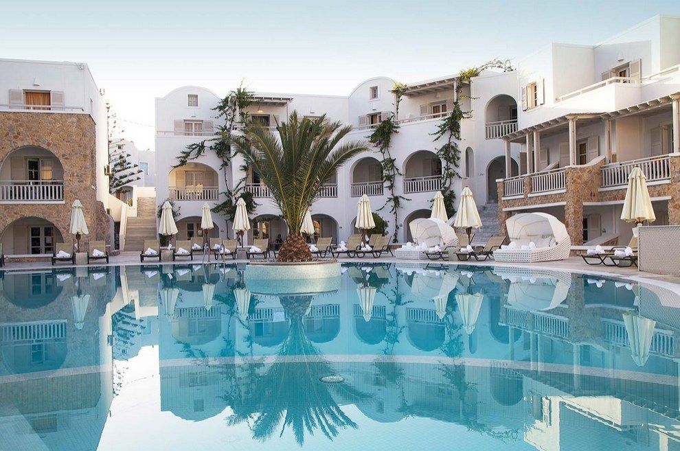 Aegean Plaza Hotel Kamári Екстериор снимка