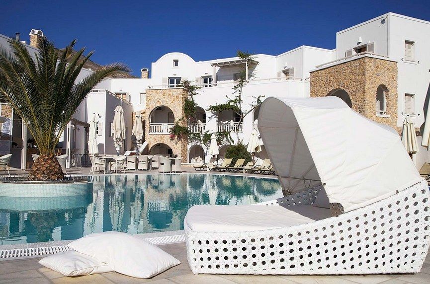 Aegean Plaza Hotel Kamári Екстериор снимка