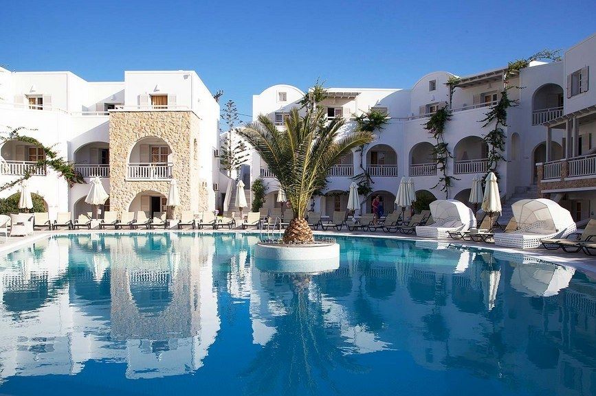 Aegean Plaza Hotel Kamári Екстериор снимка
