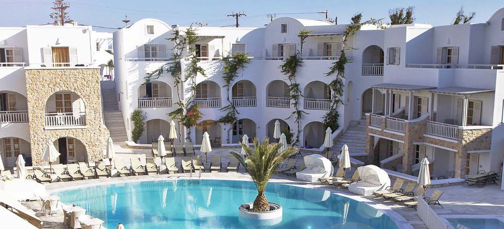 Aegean Plaza Hotel Kamári Екстериор снимка