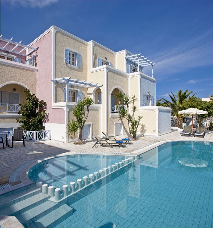 Aegean Plaza Hotel Kamári Екстериор снимка